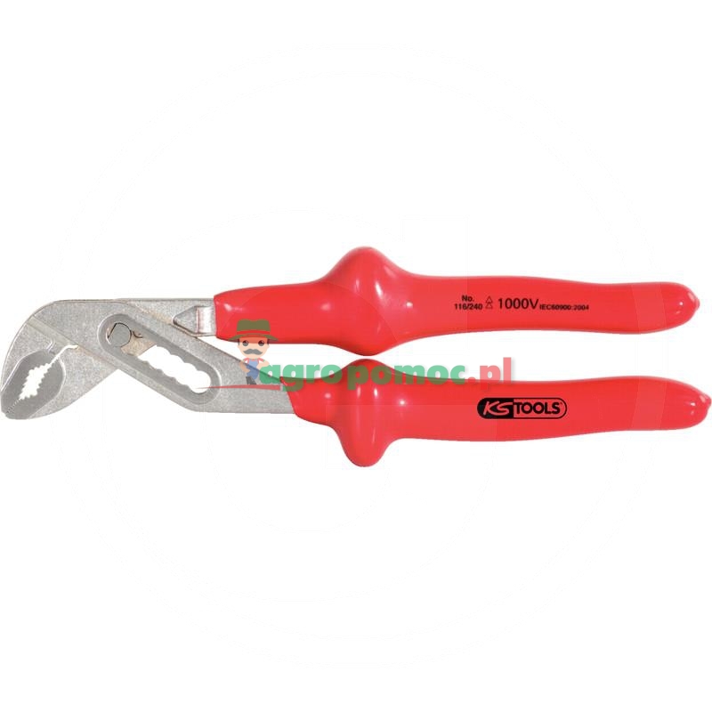 KS Tools CLASSIC 1000V Szczypce do pomp wodnych,240mm