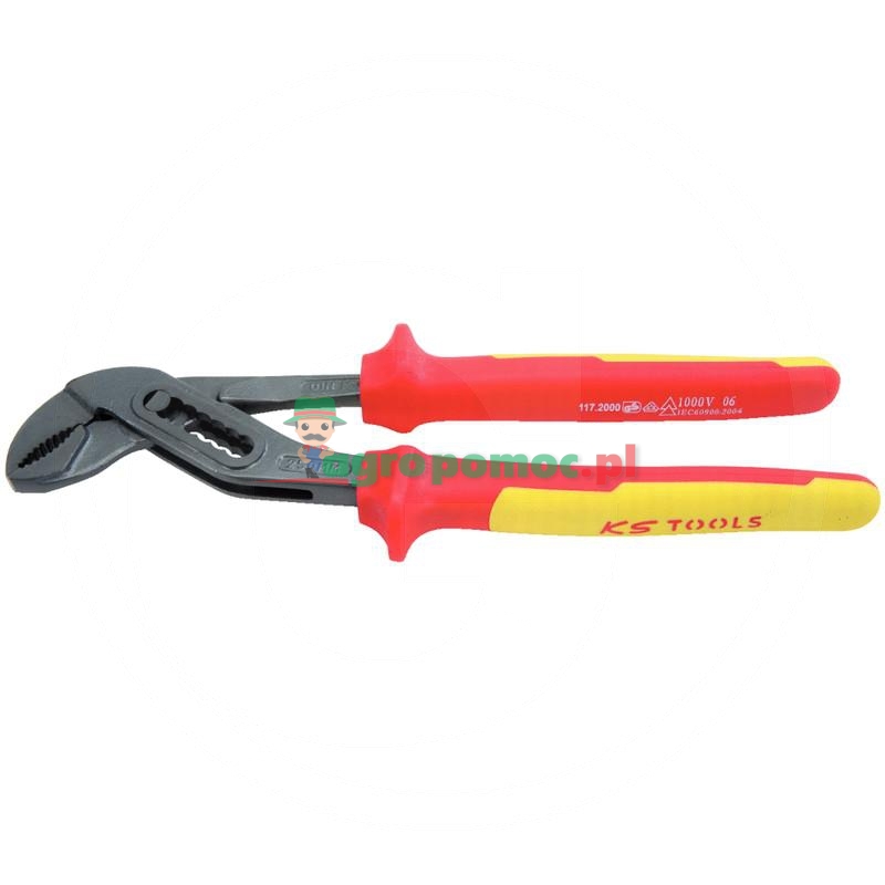 KS Tools ERGOTORQUE® VDE Szczypce do pomp wodnych 240mm