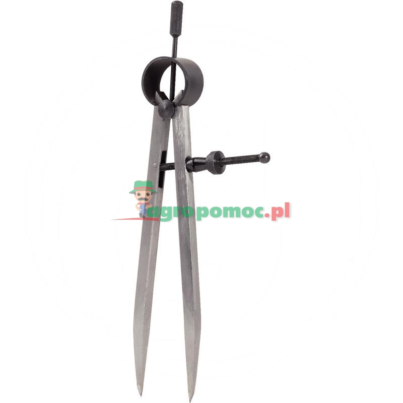 KS Tools Precyzyjny cyrkiel prosty sprezynowy,138mm