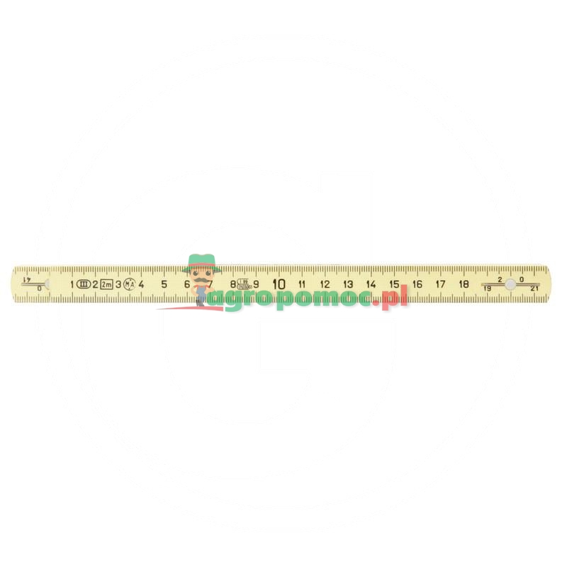 KS Tools Przymiar skladany z tworzywa sztucznego, zólty, 2m