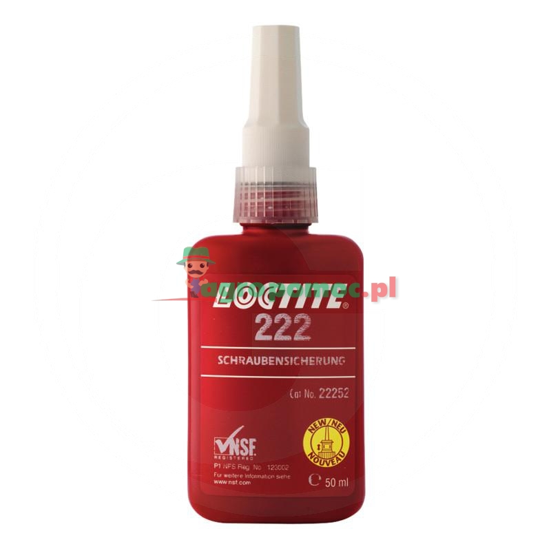 Loctite / Teroson Zabezpieczenie gwintu Loctite 222, 50 ml