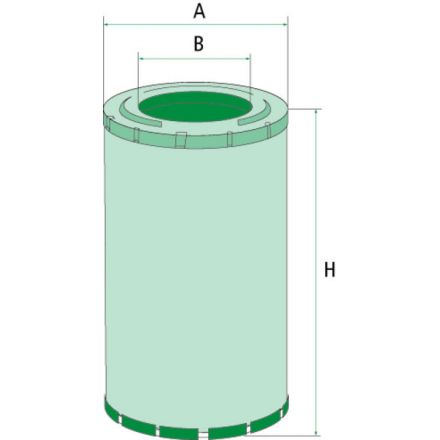 Mann Filter Filtr powietrza | AF25492