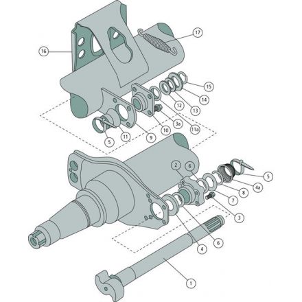 Meritor Pierścień osadzy rozprężny | 1229T4102